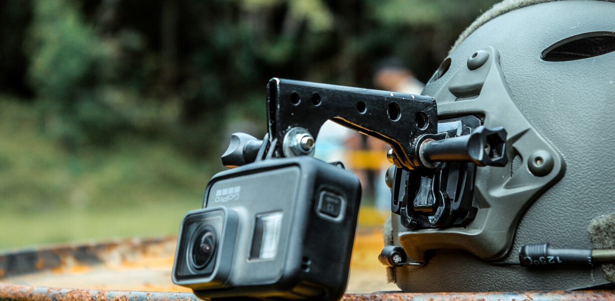 Camera helmet soldier: How to set up helmet soldier camera
